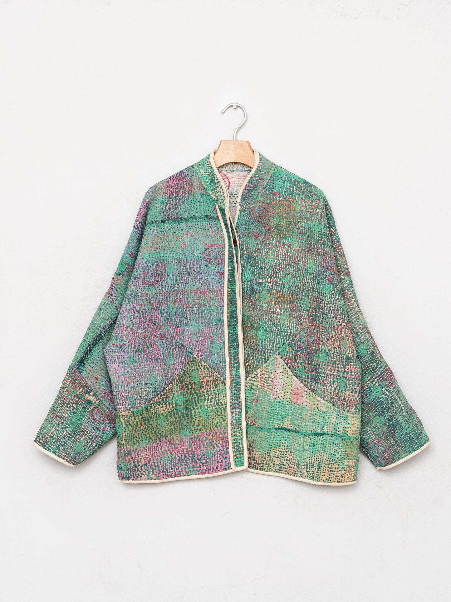 The Ladhiya Suzani Quilted Kantha Jacket