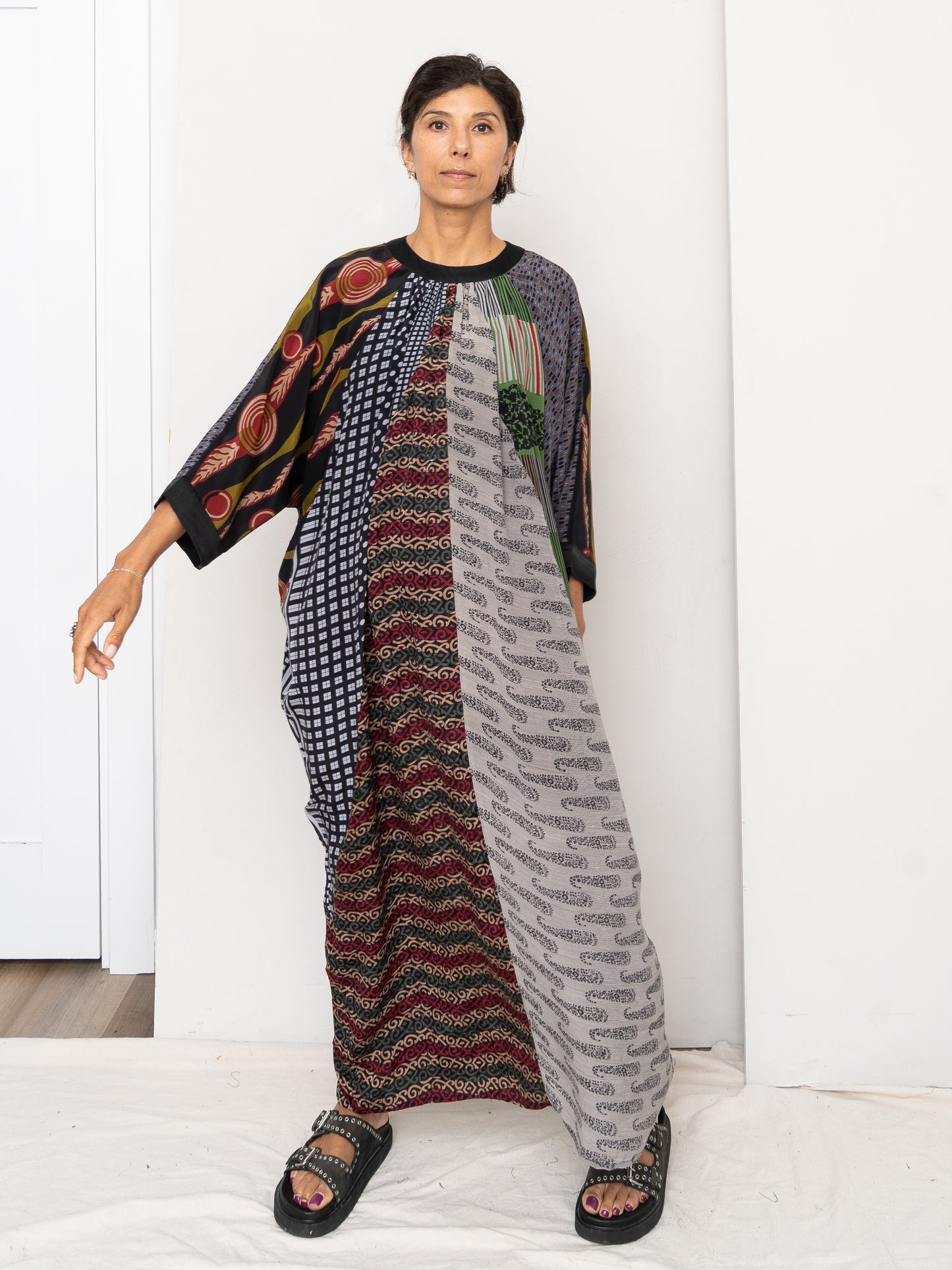 The Simmy Long Dress - O/S - Recycled Silk