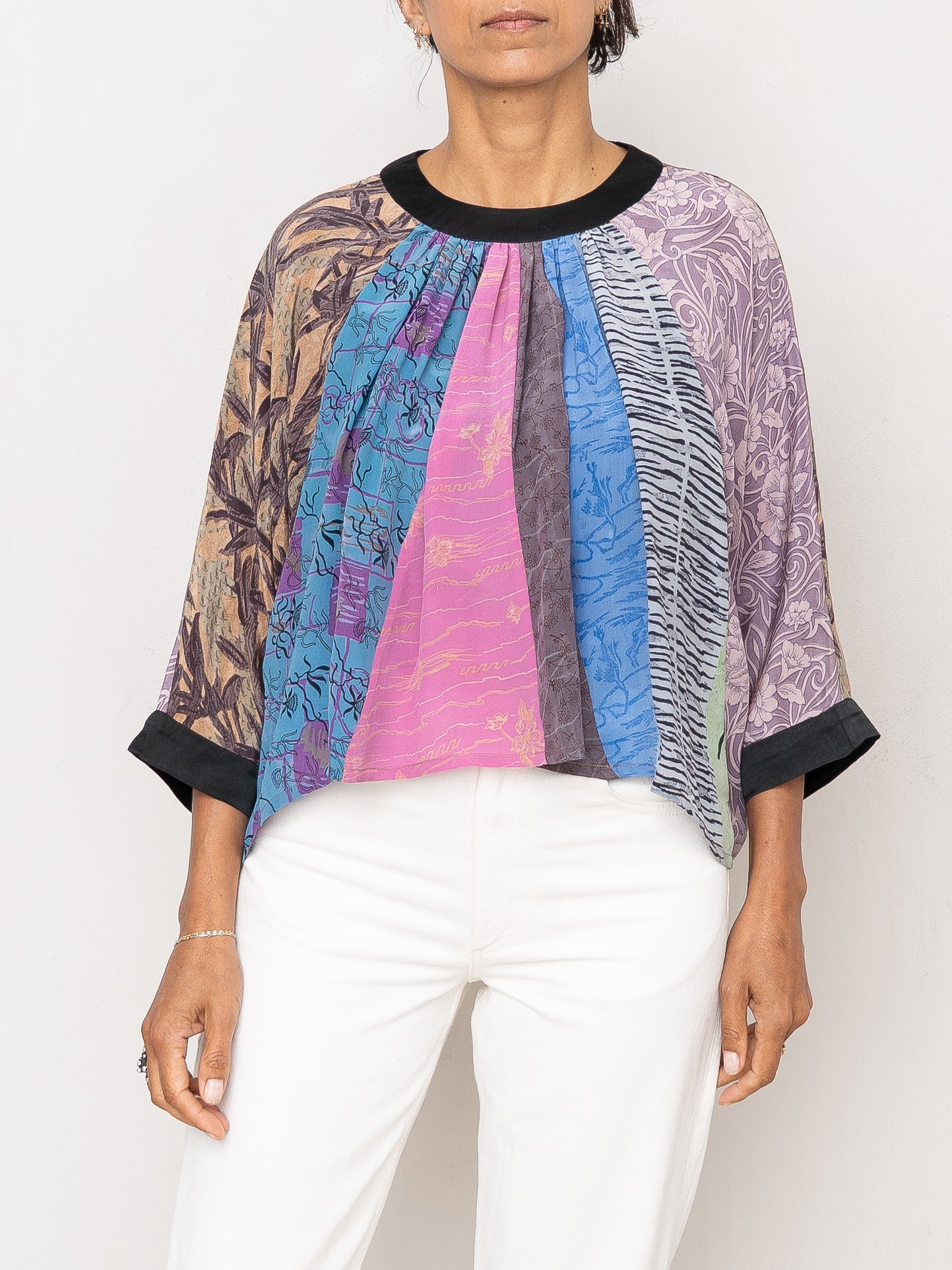 The Simmy Top - O/S - Recycled Silk