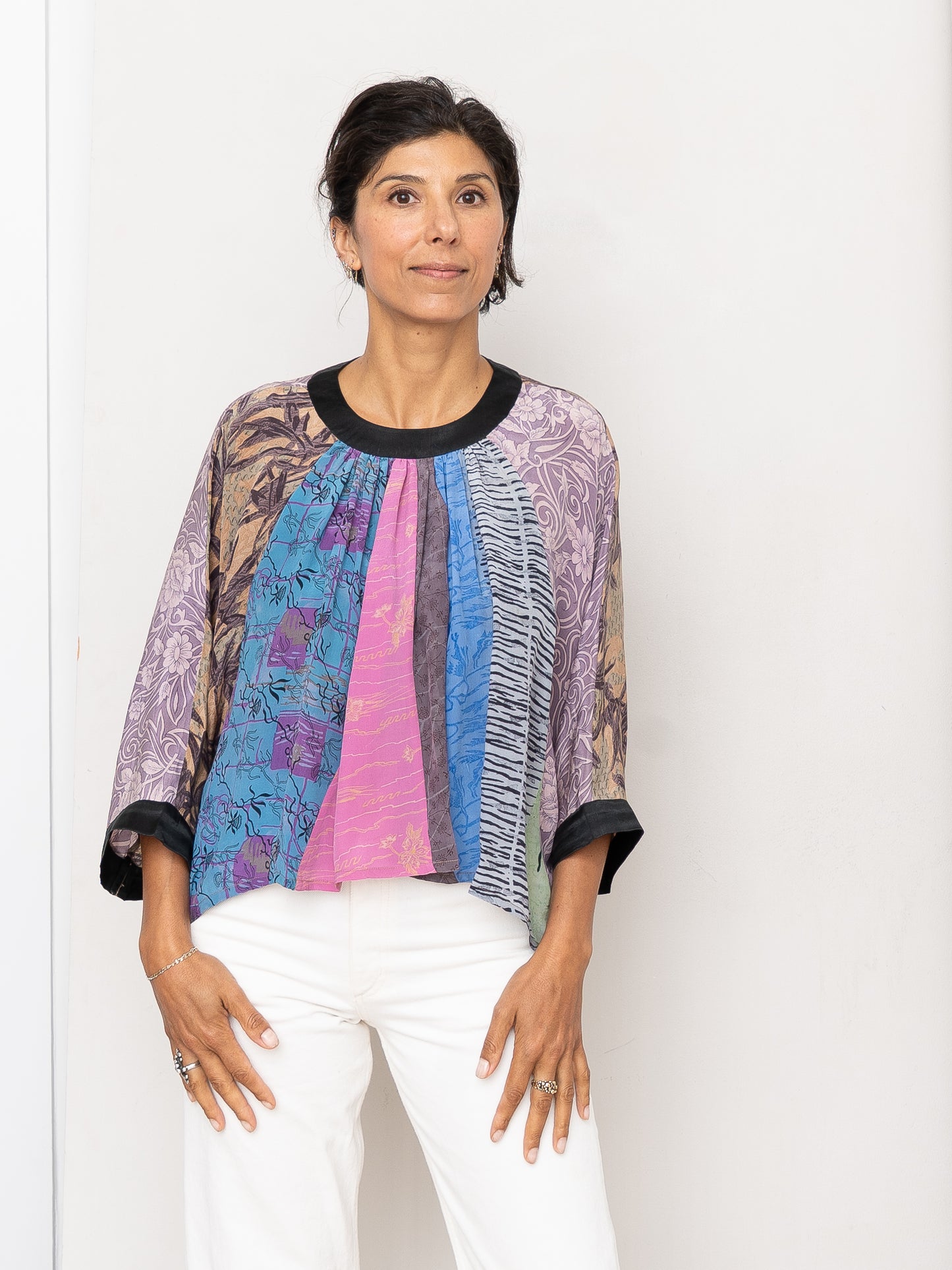 The Simmy Top - O/S - Recycled Silk