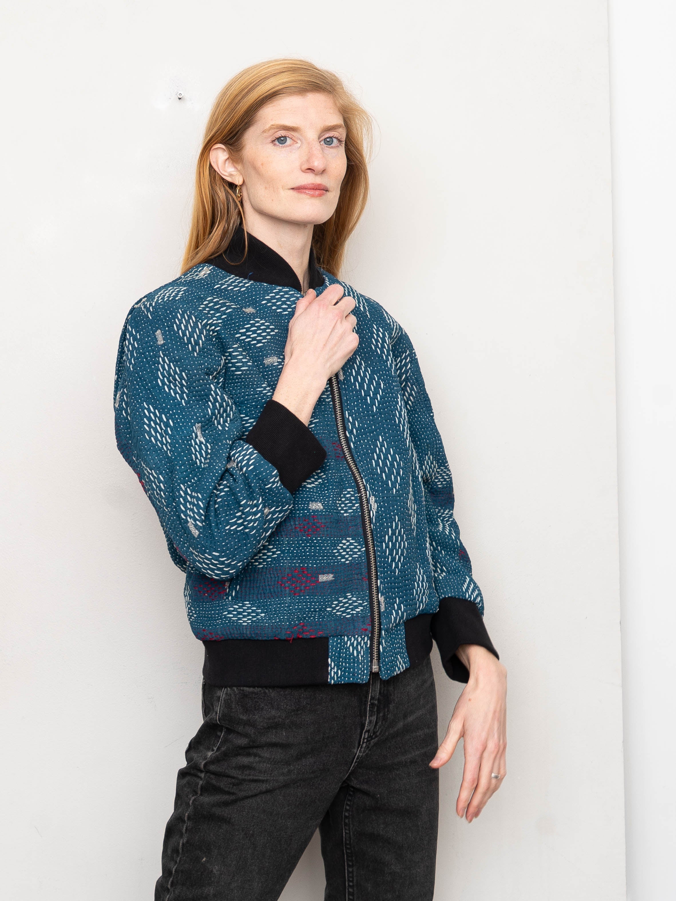 Meet Veda: The Quilted Bomber