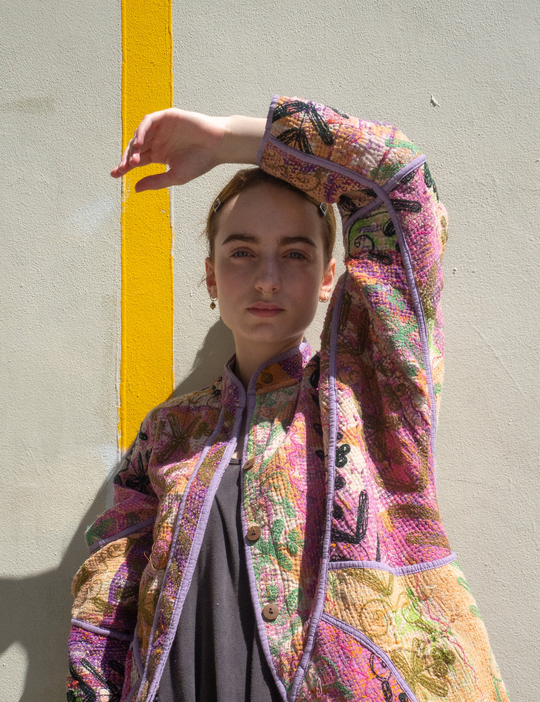 Exploring the Beauty of Suzani Embroidery on Vintage Kantha Quilts