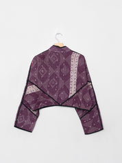 The Kaira Cropped Quilted Patchwork Kantha Jacket Wholesale