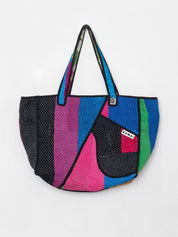 The Raksa Quilted Kantha Bag