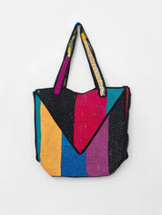 The Raksa Quilted Kantha Bag