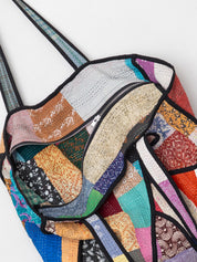 The Raksa Quilted Kantha Bag