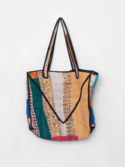 The Raksa Quilted Kantha Bag