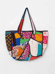 The Raksa Quilted Kantha Bag