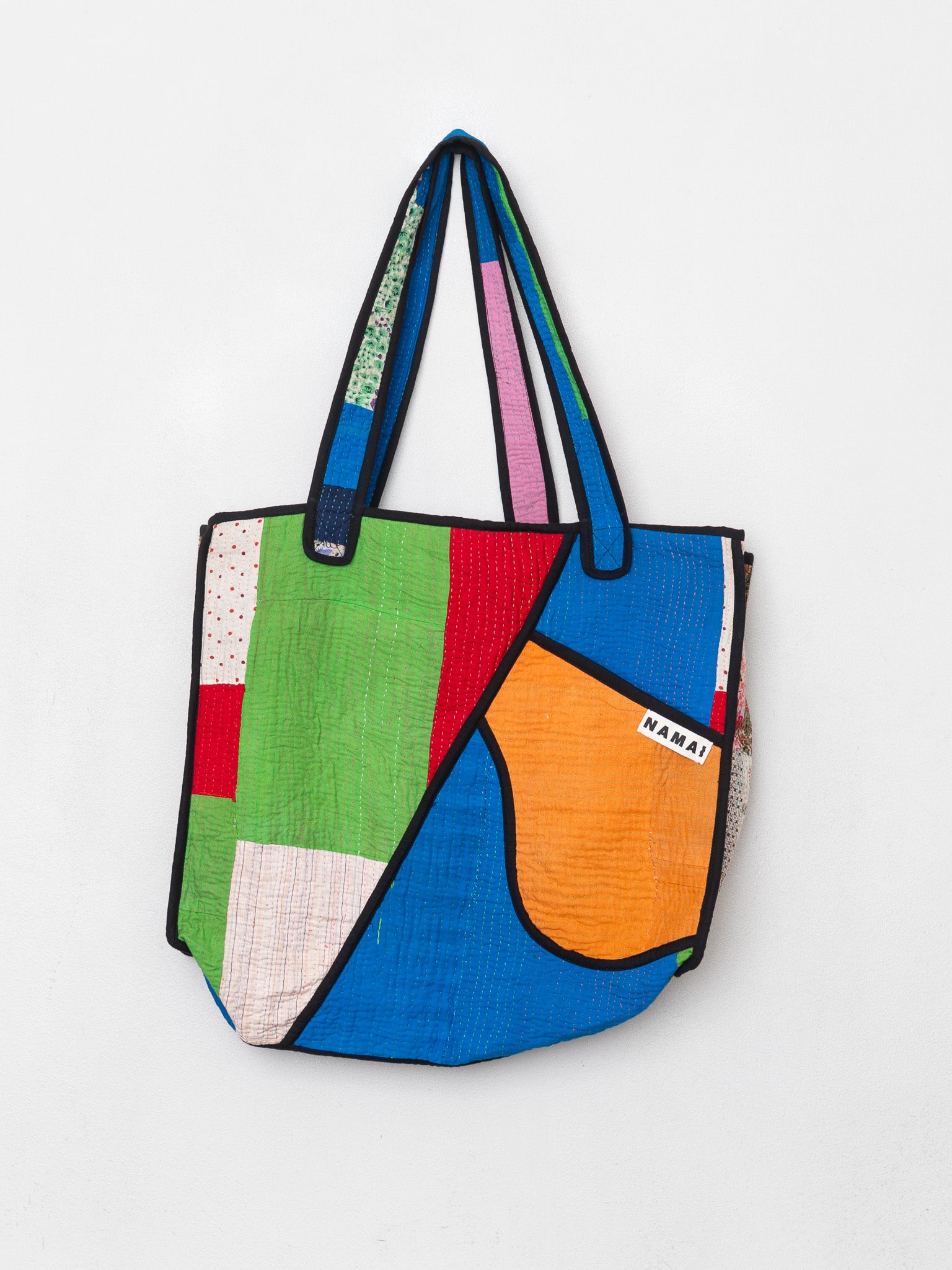 The Raksa Quilted Kantha Bag