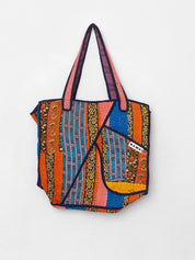 The Raksa Quilted Kantha Bag