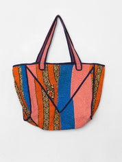 The Raksa Quilted Kantha Bag