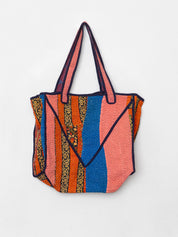 The Raksa Quilted Kantha Bag