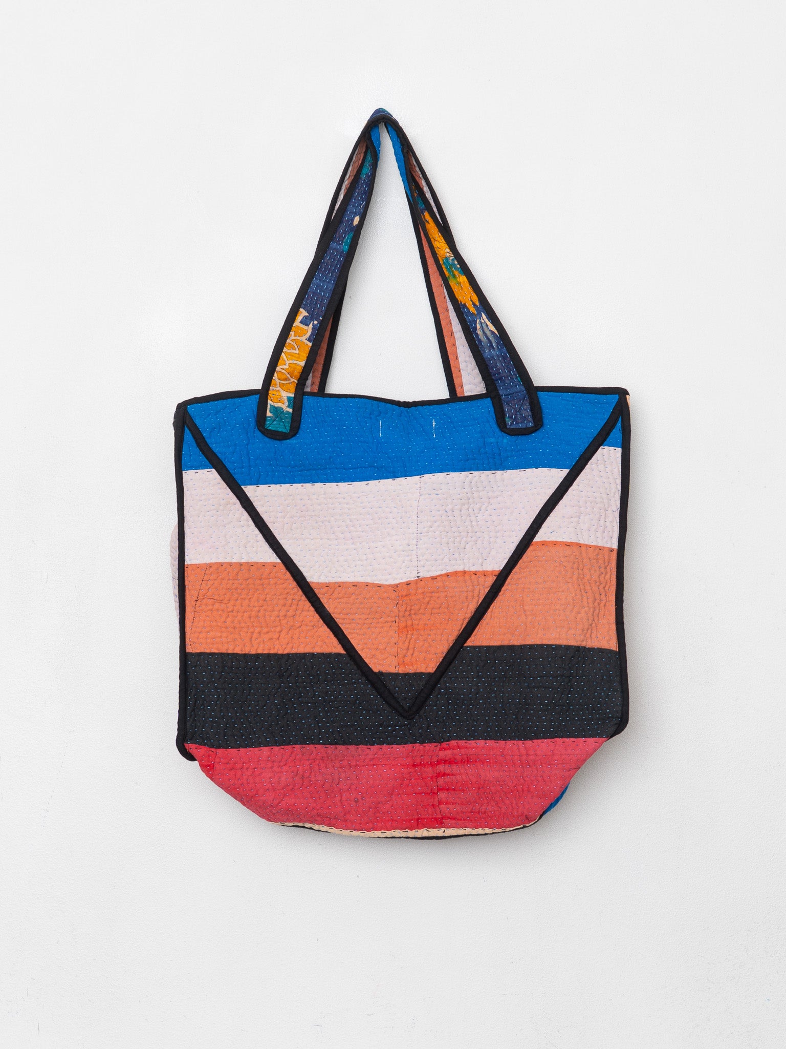 The Raksa Quilted Kantha Bag