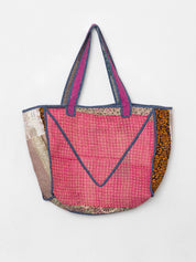 The Raksa Quilted Kantha Bag