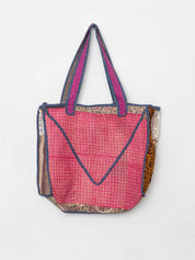 The Raksa Quilted Kantha Bag