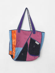 The Raksa Quilted Kantha Bag