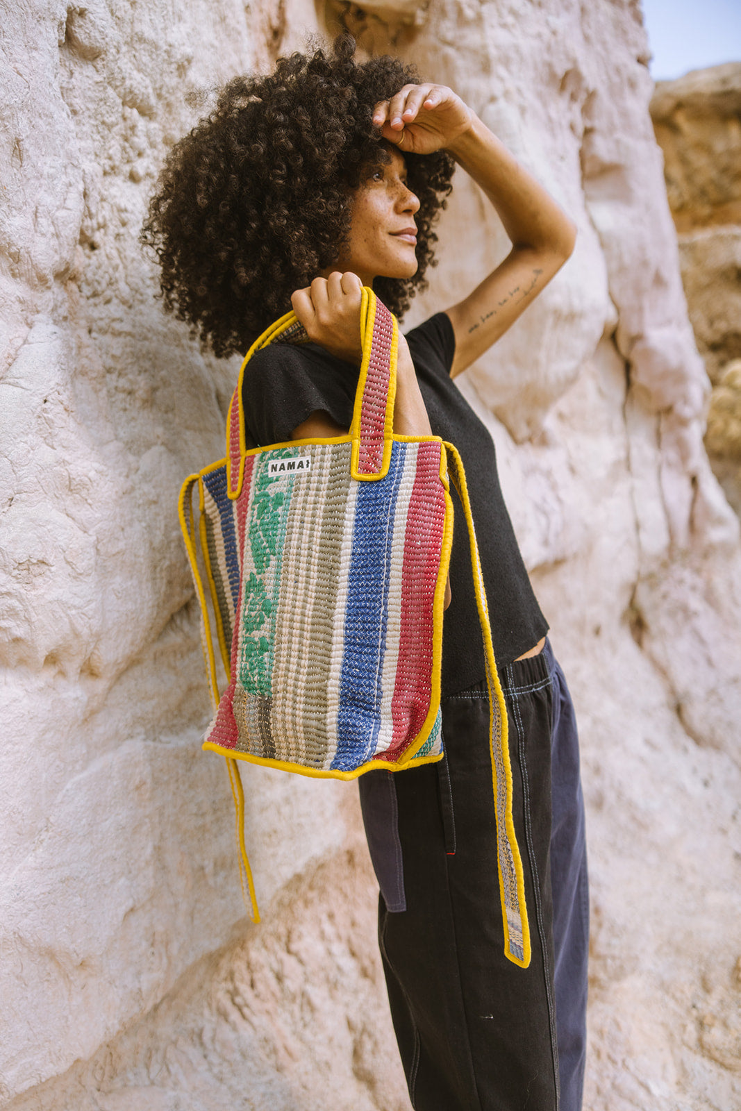 The Xoti II Zero-Waste Quilted Kantha Bag