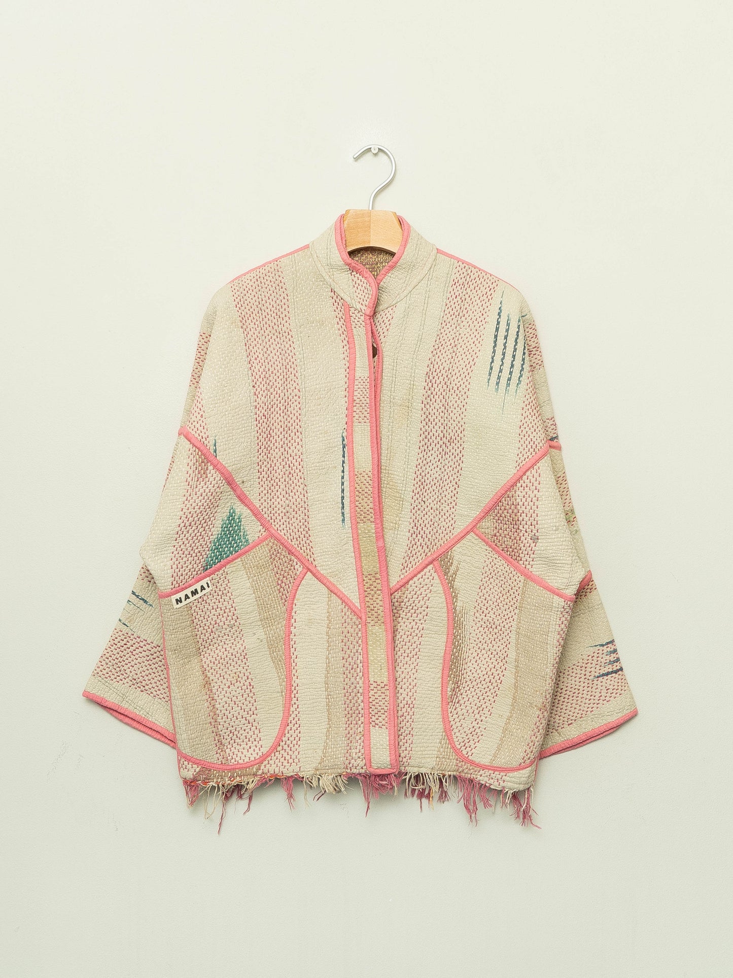 The Ladhiya Naksha Quilted Kantha Jacket