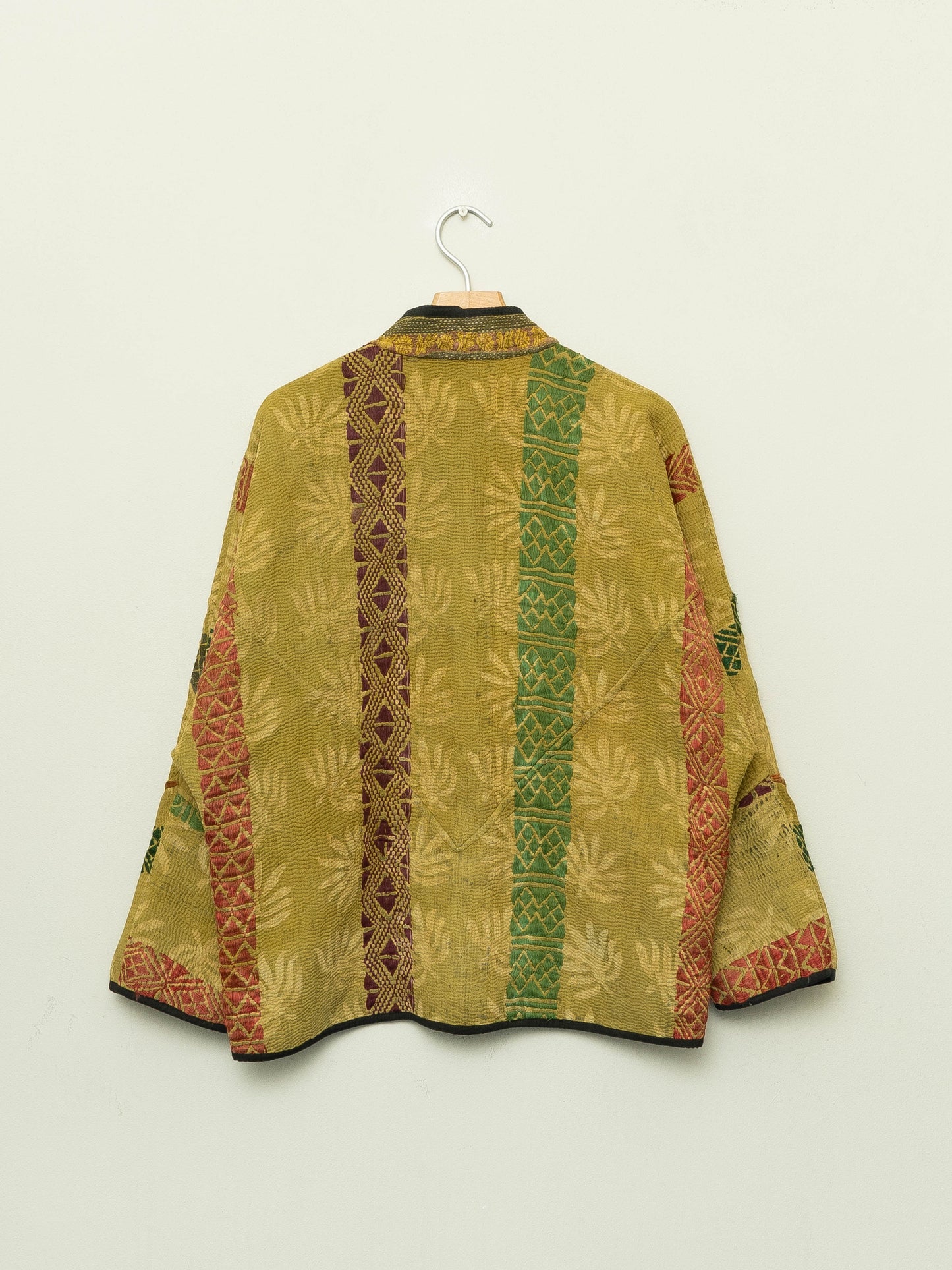 The Ladhiya Quilted Plant Dyed Kantha Jacket