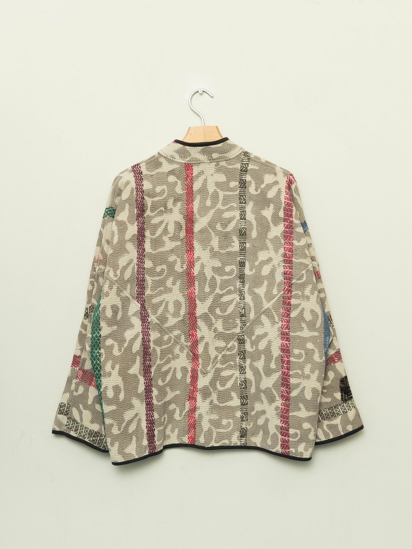 The Ladhiya Quilted Plant Dyed Kantha Jacket