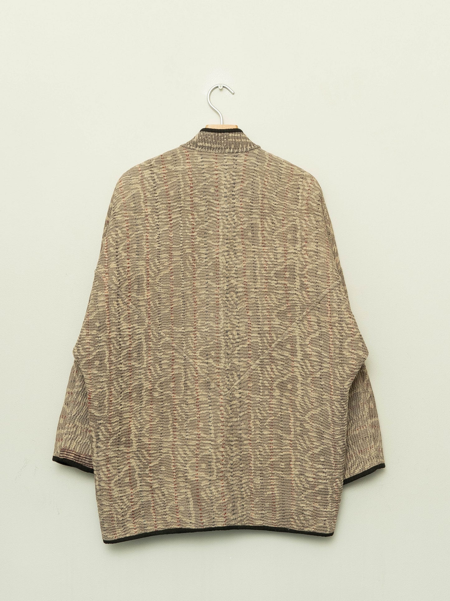 The Narmada Quilted Plant Dyed Kantha Jacket