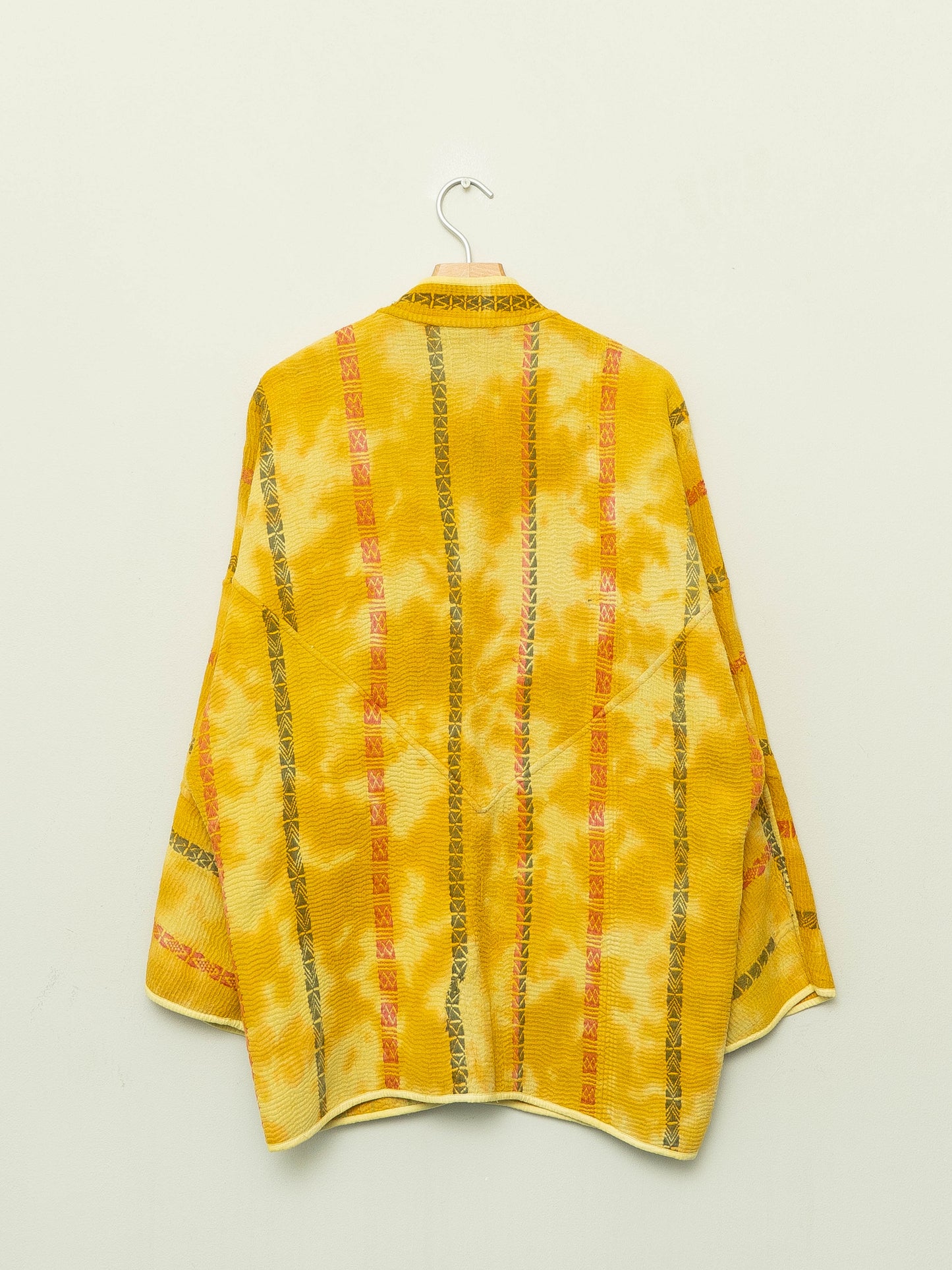 The Narmada Quilted Plant Dyed Kantha Jacket