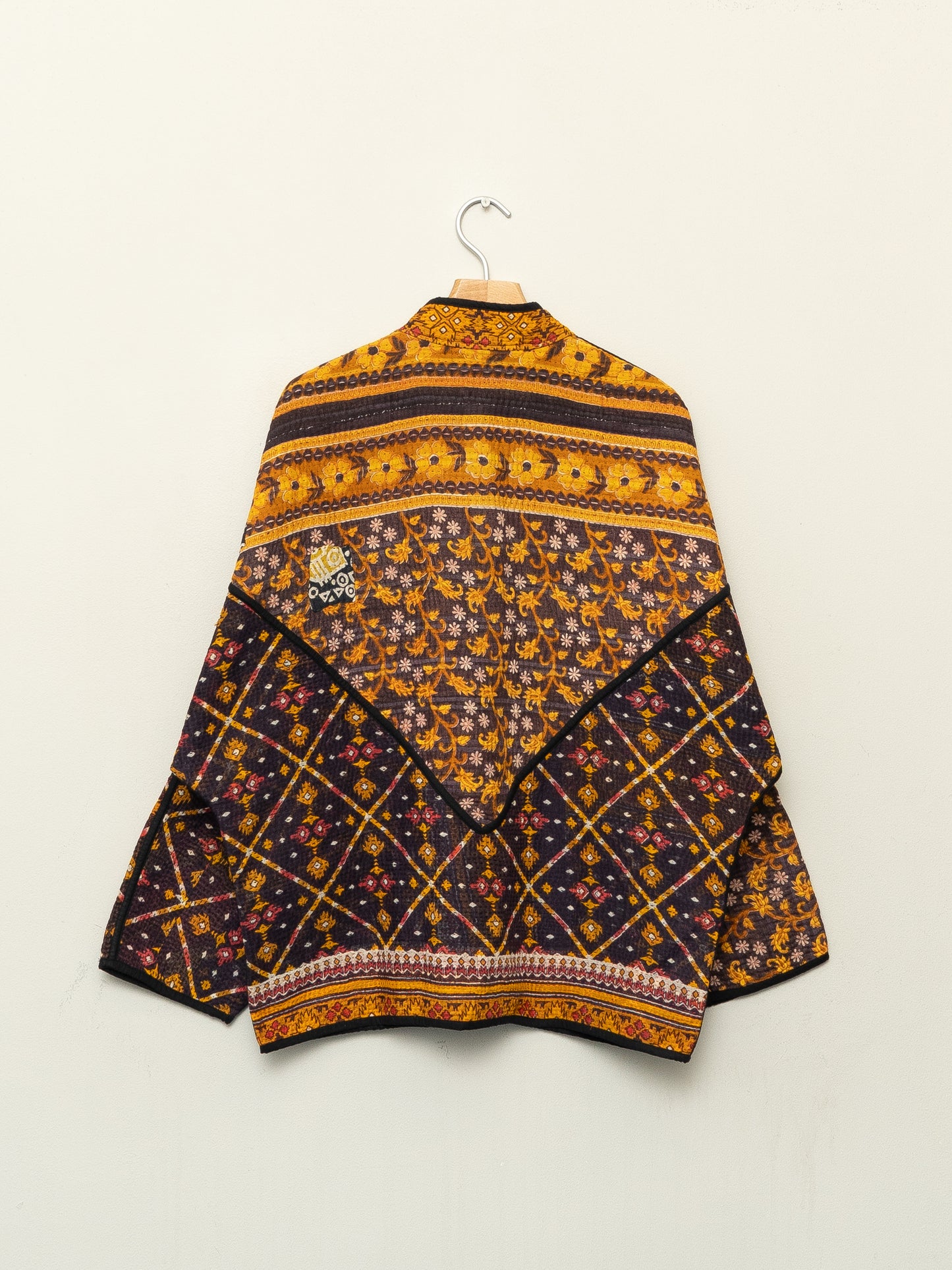 The Ladhiya Quilted Patchwork Kantha Jacket