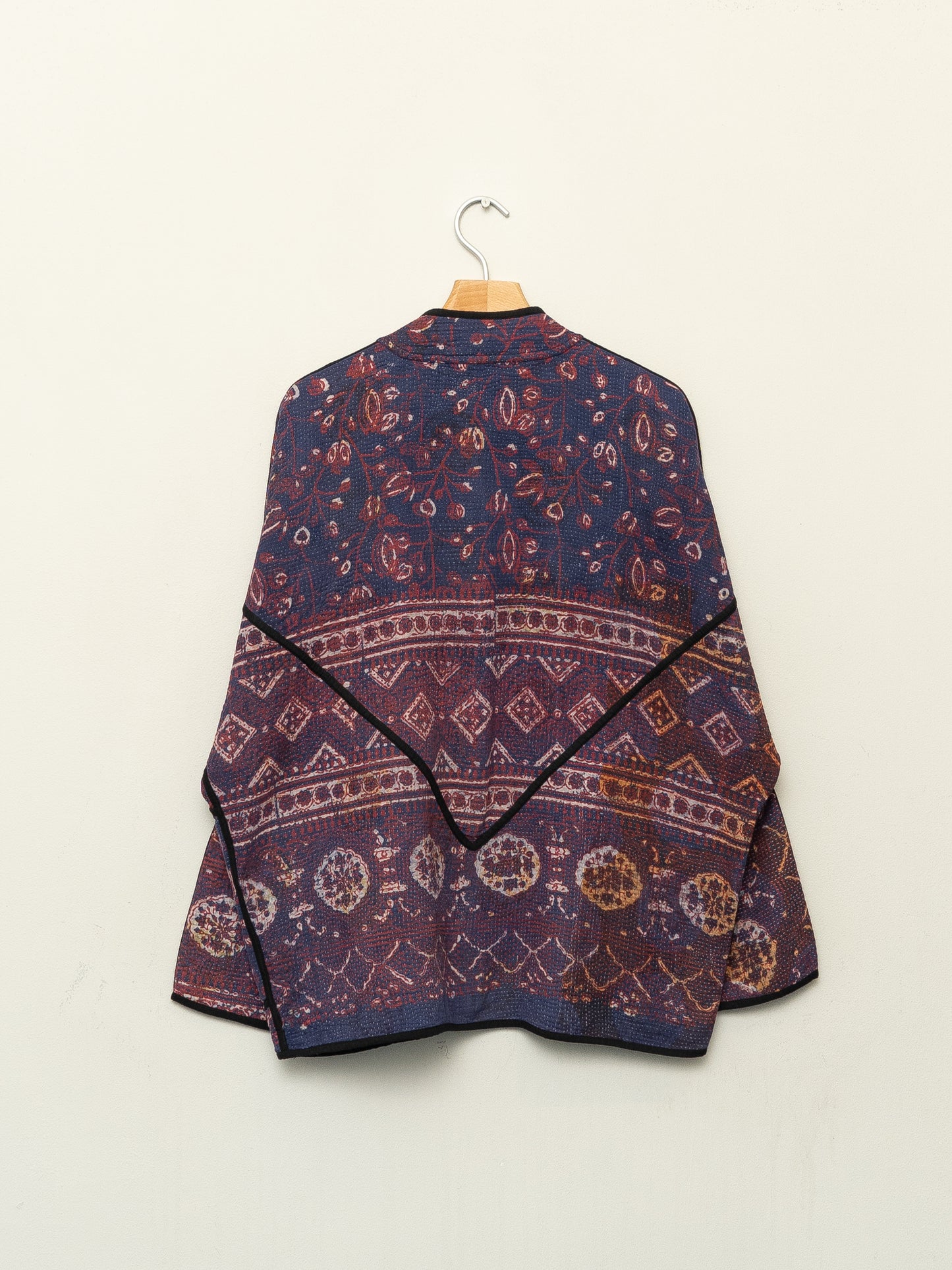 The Ladhiya Quilted Patchwork Kantha Jacket