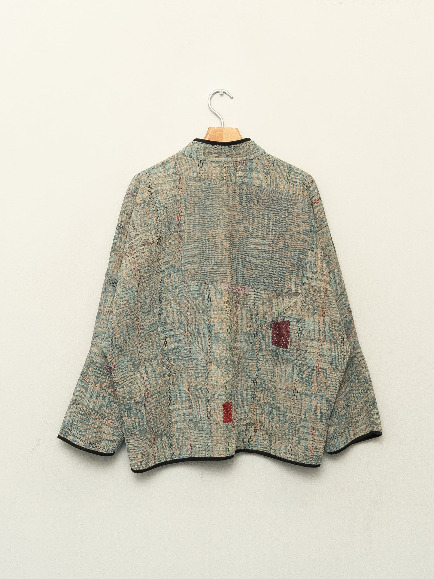 The Ladhiya Quilted Plant Dyed Kantha Jacket