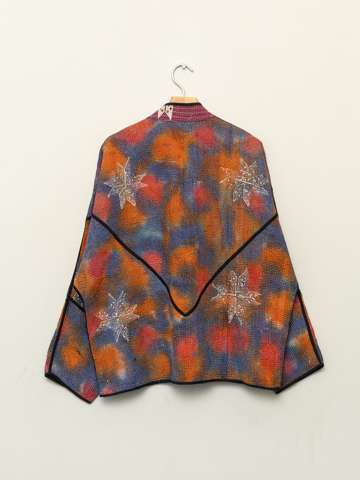 The Ladhiya Quilted Patchwork Kantha Jacket