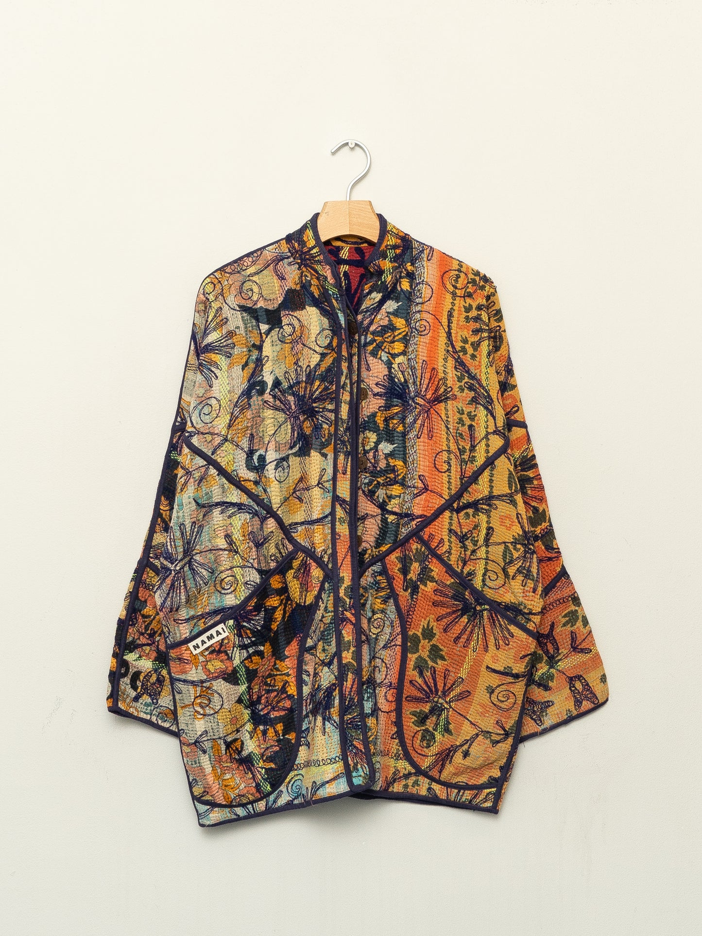 The Narmada Suzani Quilted Kantha Jacket