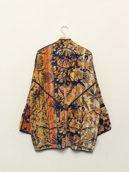 The Narmada Suzani Quilted Kantha Jacket