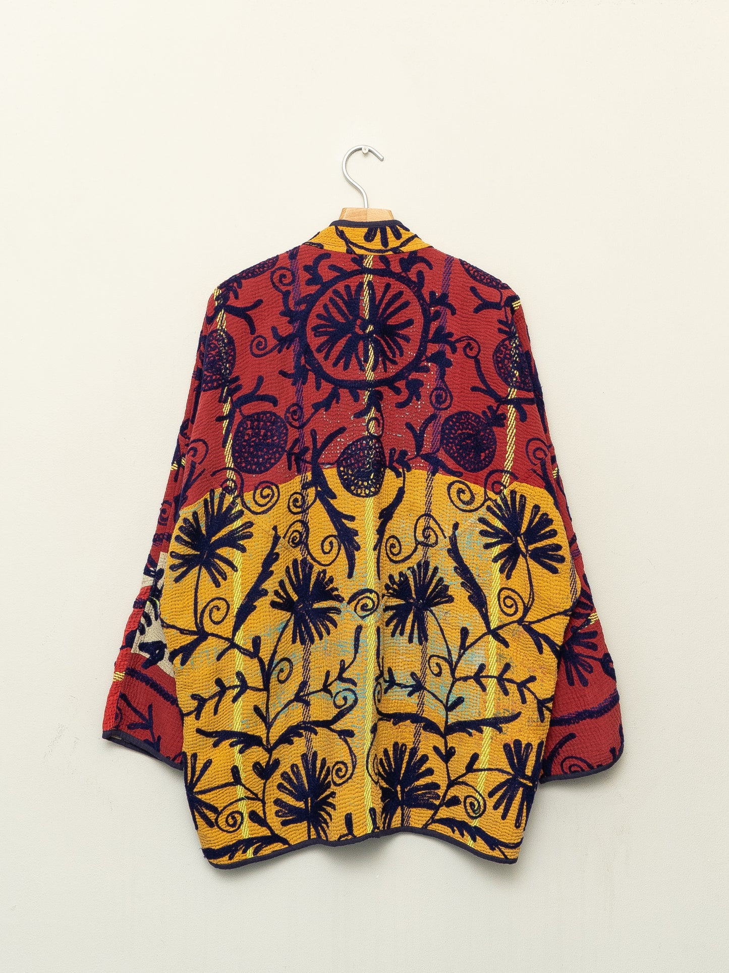 The Narmada Suzani Quilted Kantha Jacket