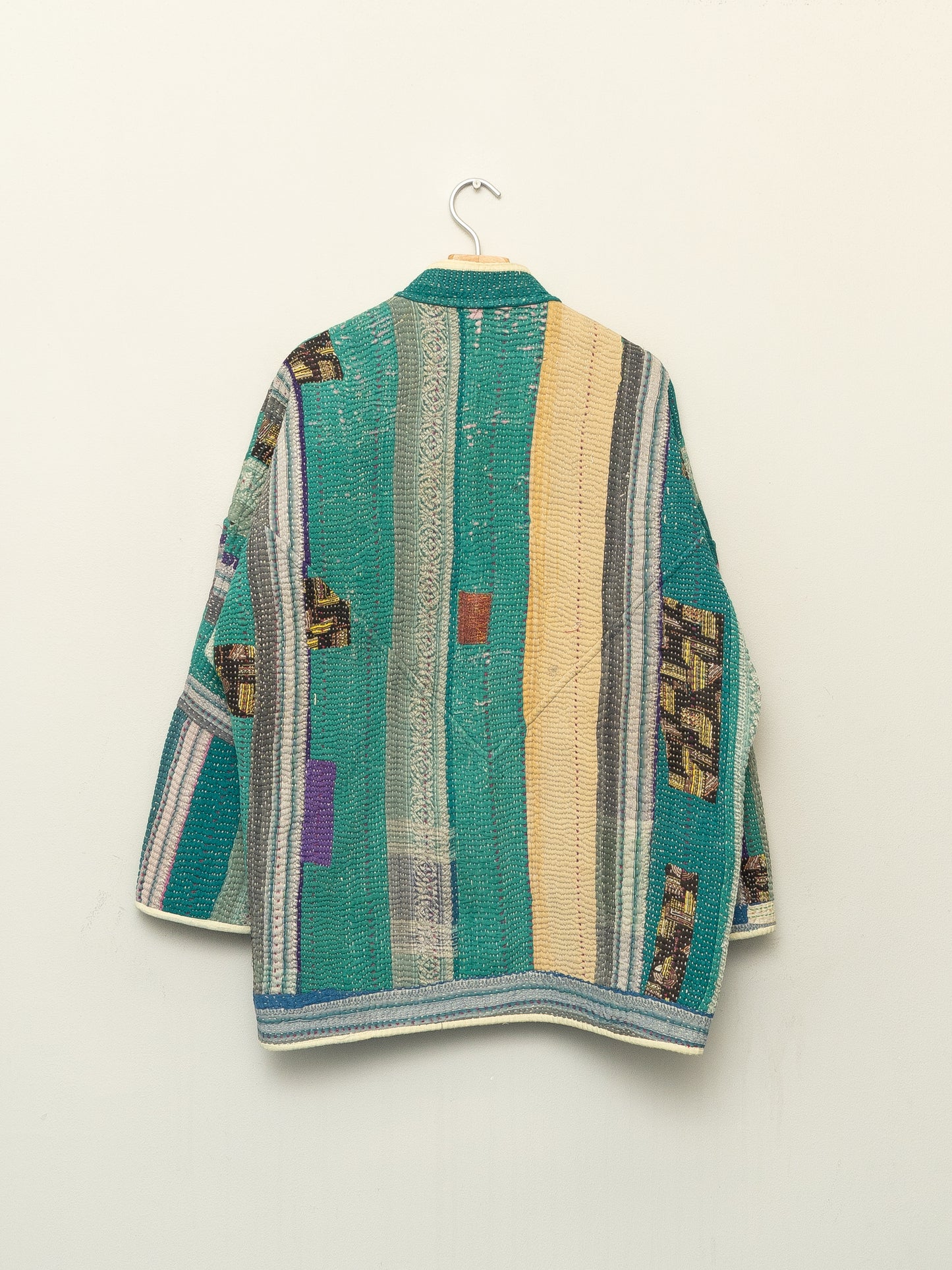 The Narmada Naksha Quilted Kantha Jacket