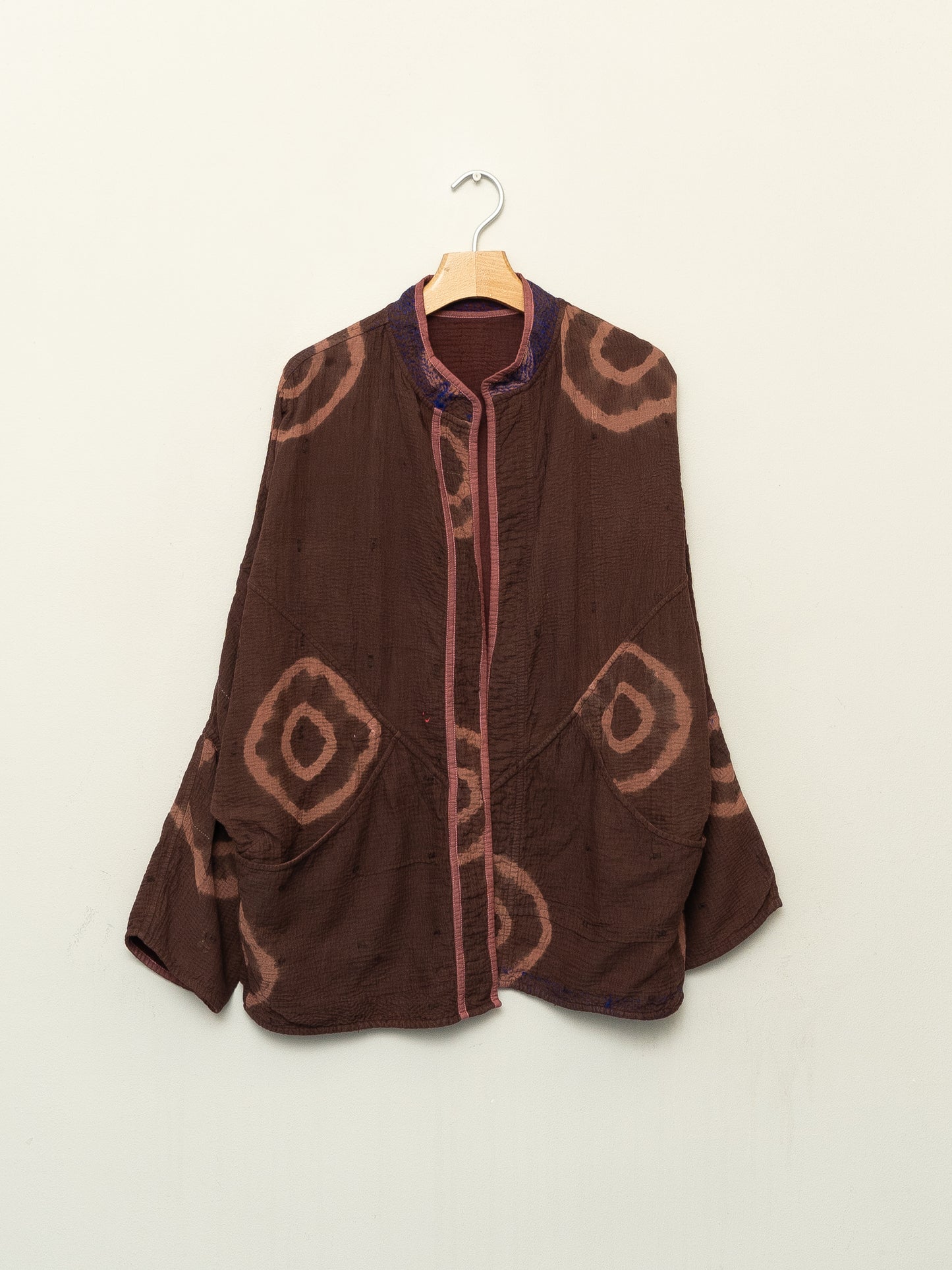 The Ishani Bandhani Quilted Kantha Jacket