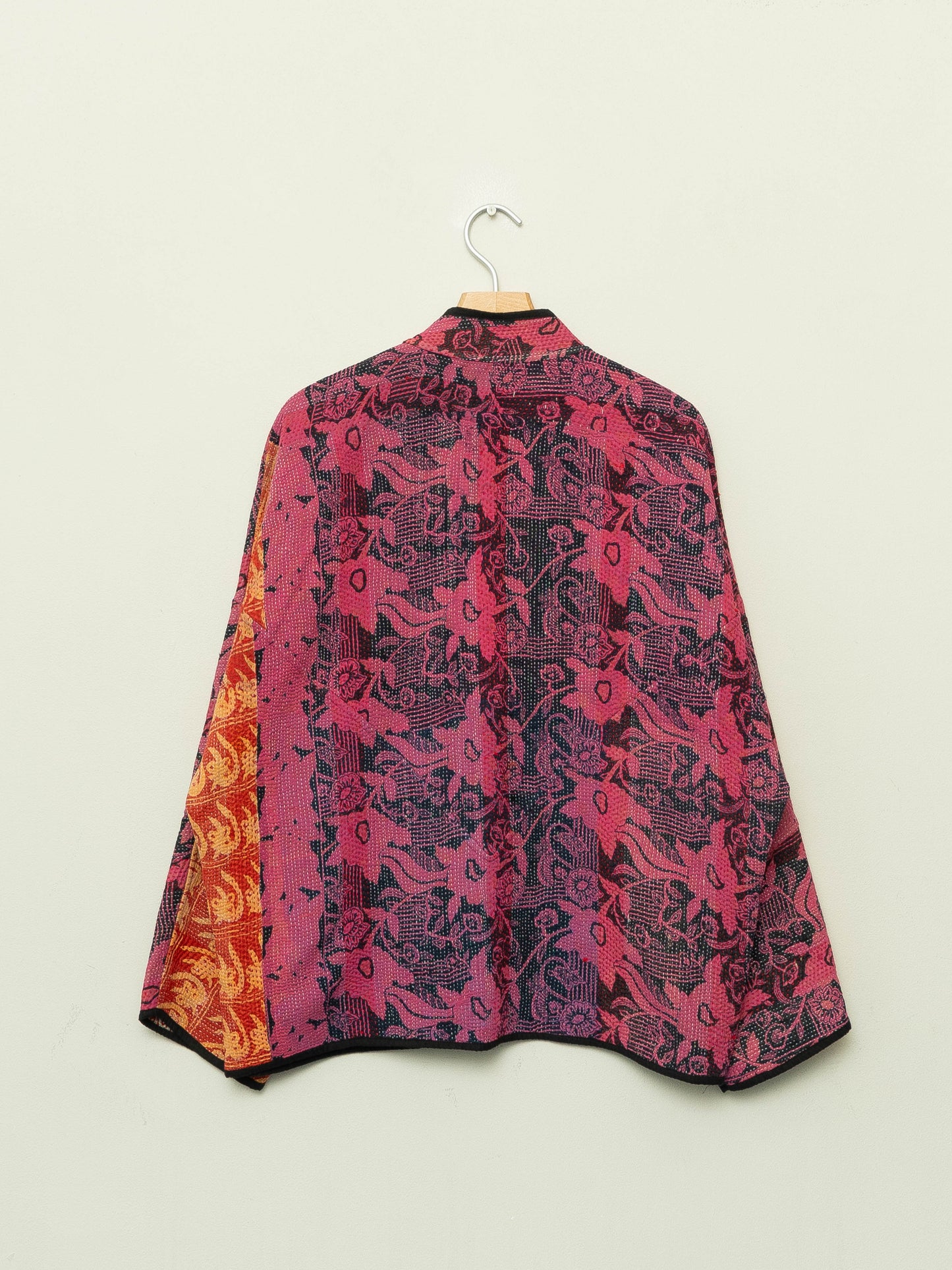 The Ladhiya Quilted Patchwork Kantha Jacket