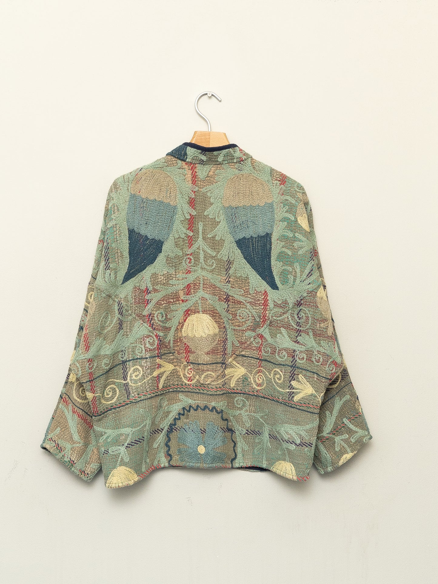 The Ladhiya Petite Quilted Suzani Kantha Jacket