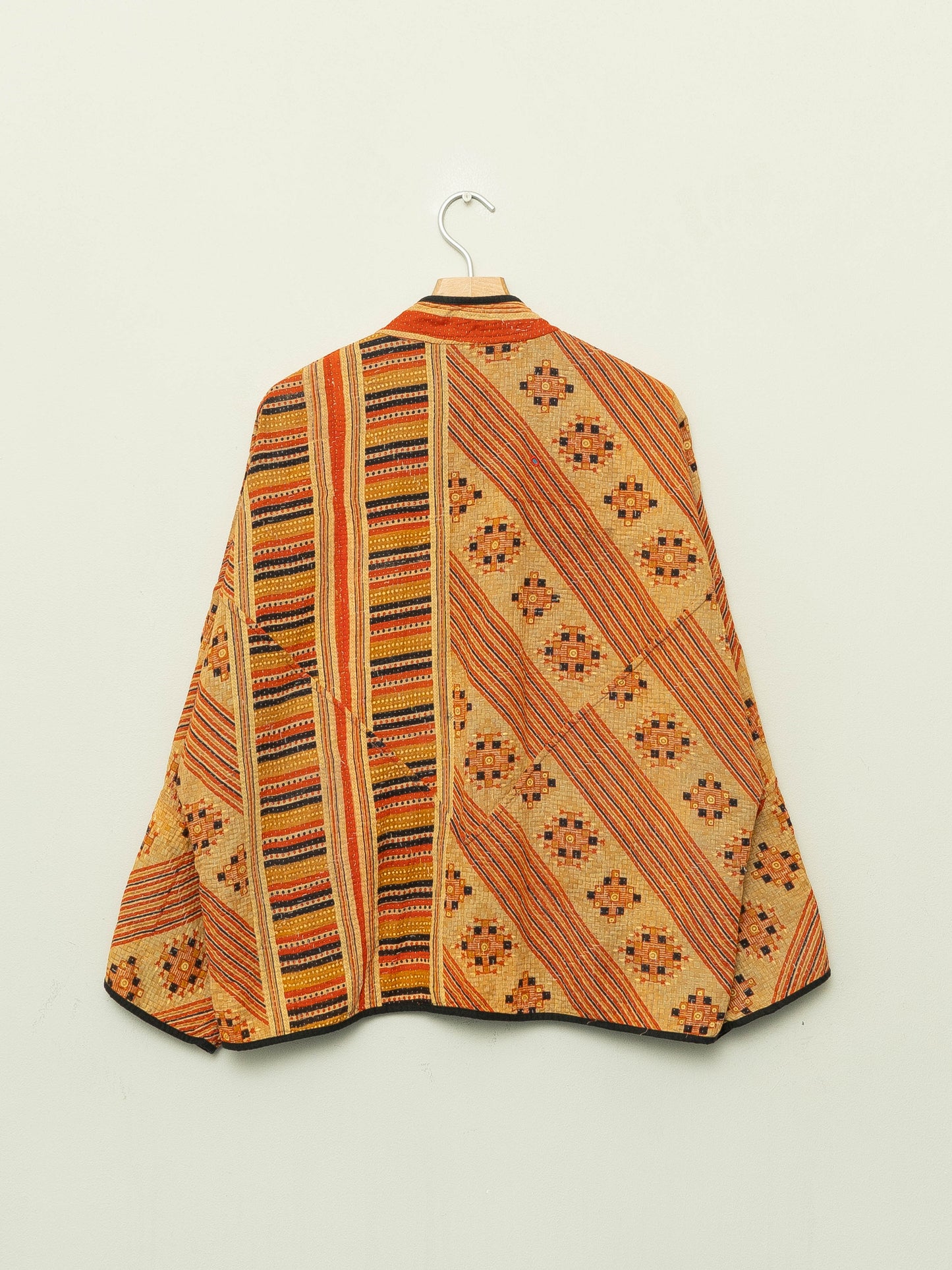 The Ladhiya Quilted Patchwork Kantha Jacket