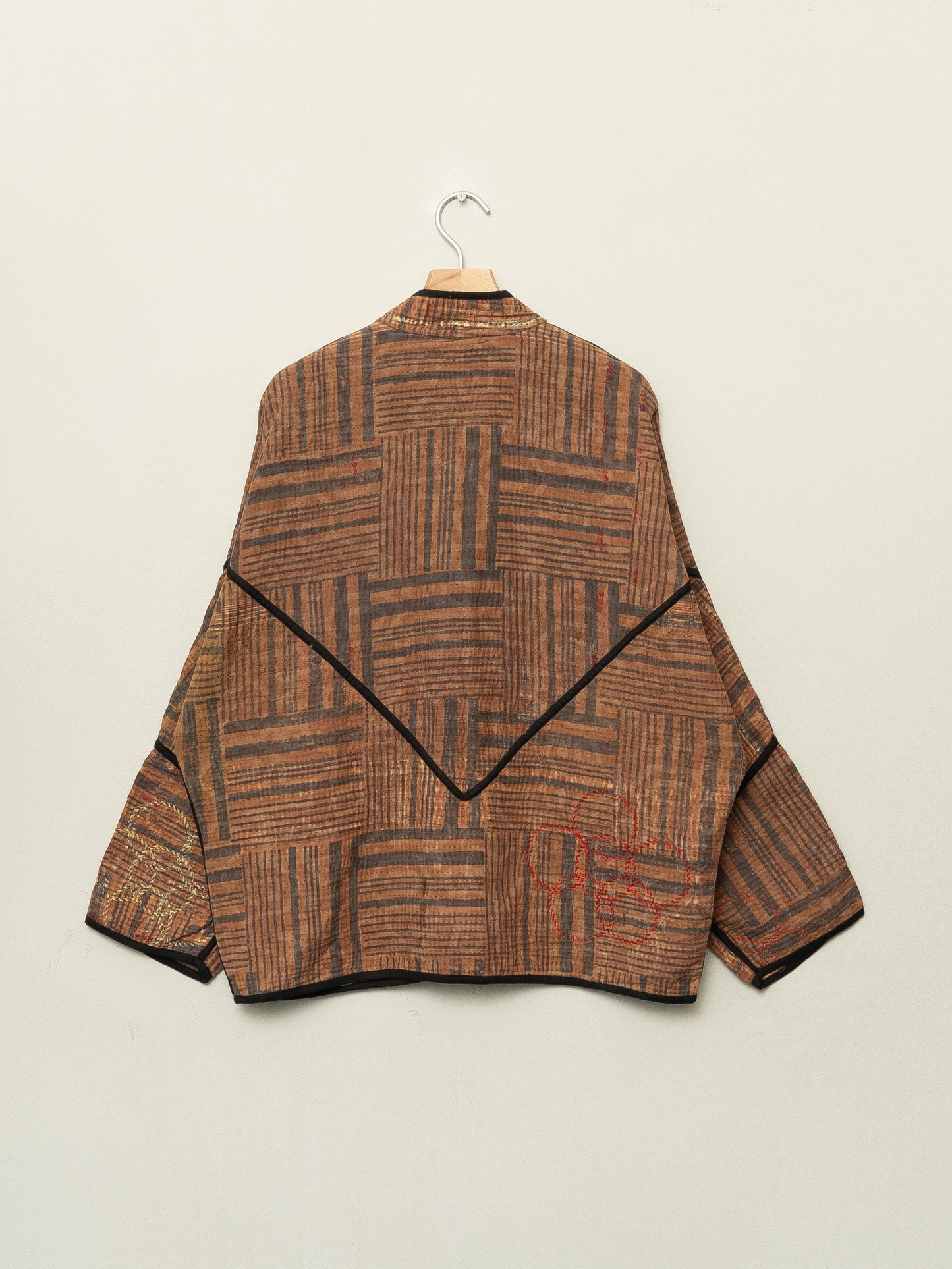 The Ladhiya Quilted Patchwork Kantha Jacket