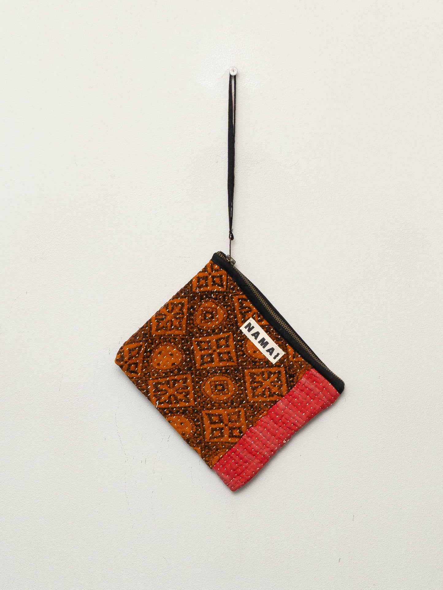 The Biju Vintage Kantha Quilted Zipper Pouch