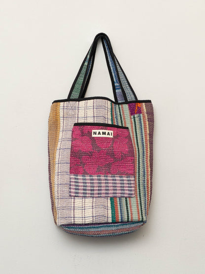 The Xoti II Zero-Waste Quilted Kantha Bag