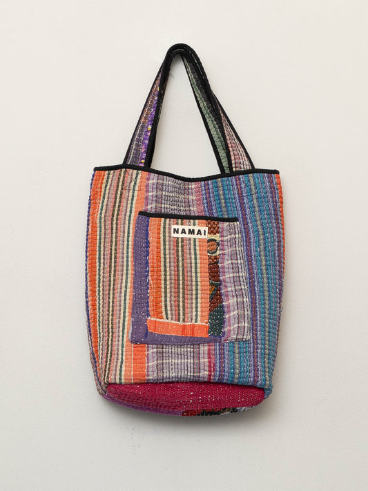 The Xoti II Zero-Waste Quilted Kantha Bag