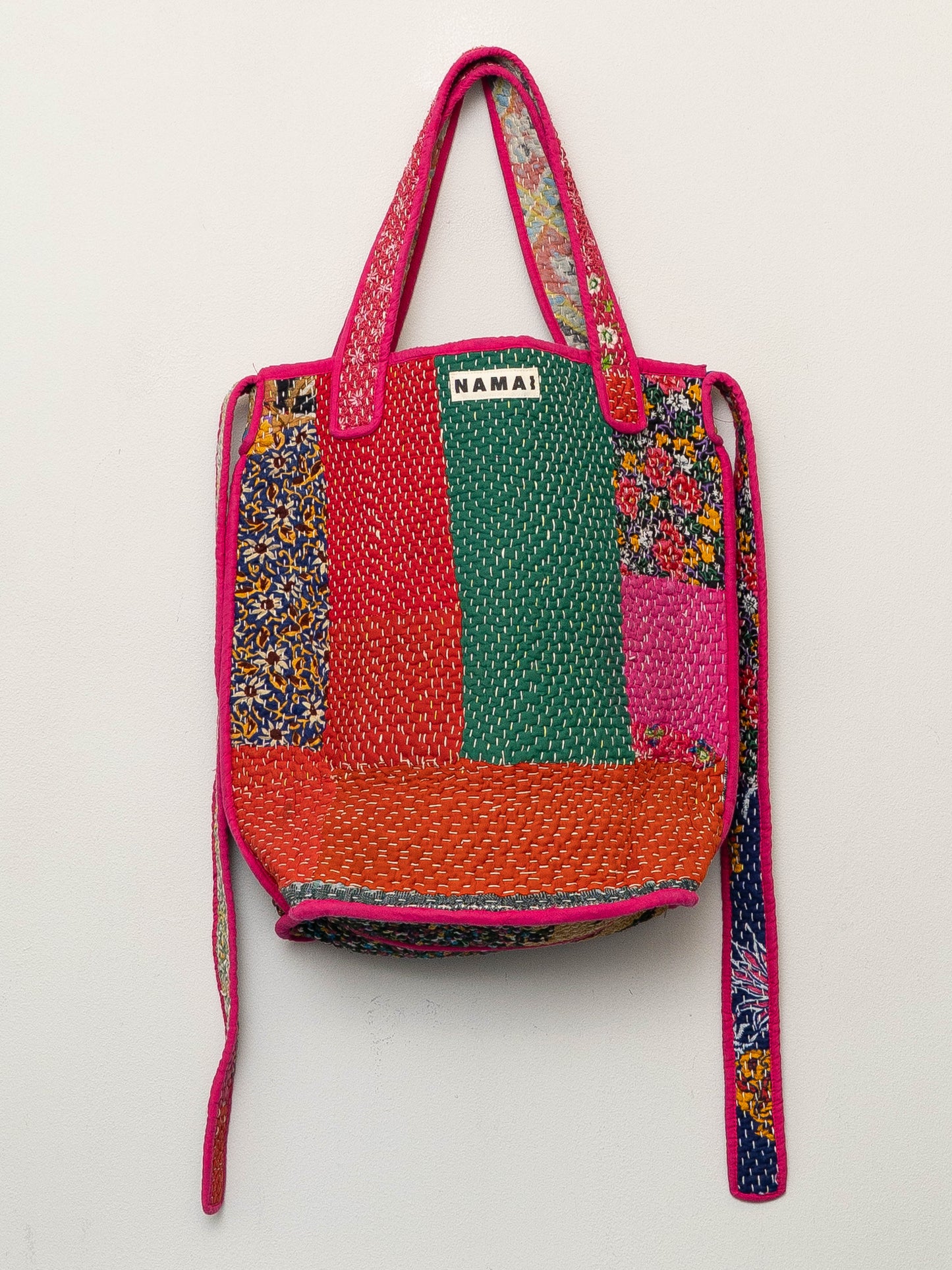 The Xoti II Zero-Waste Quilted Kantha Bag