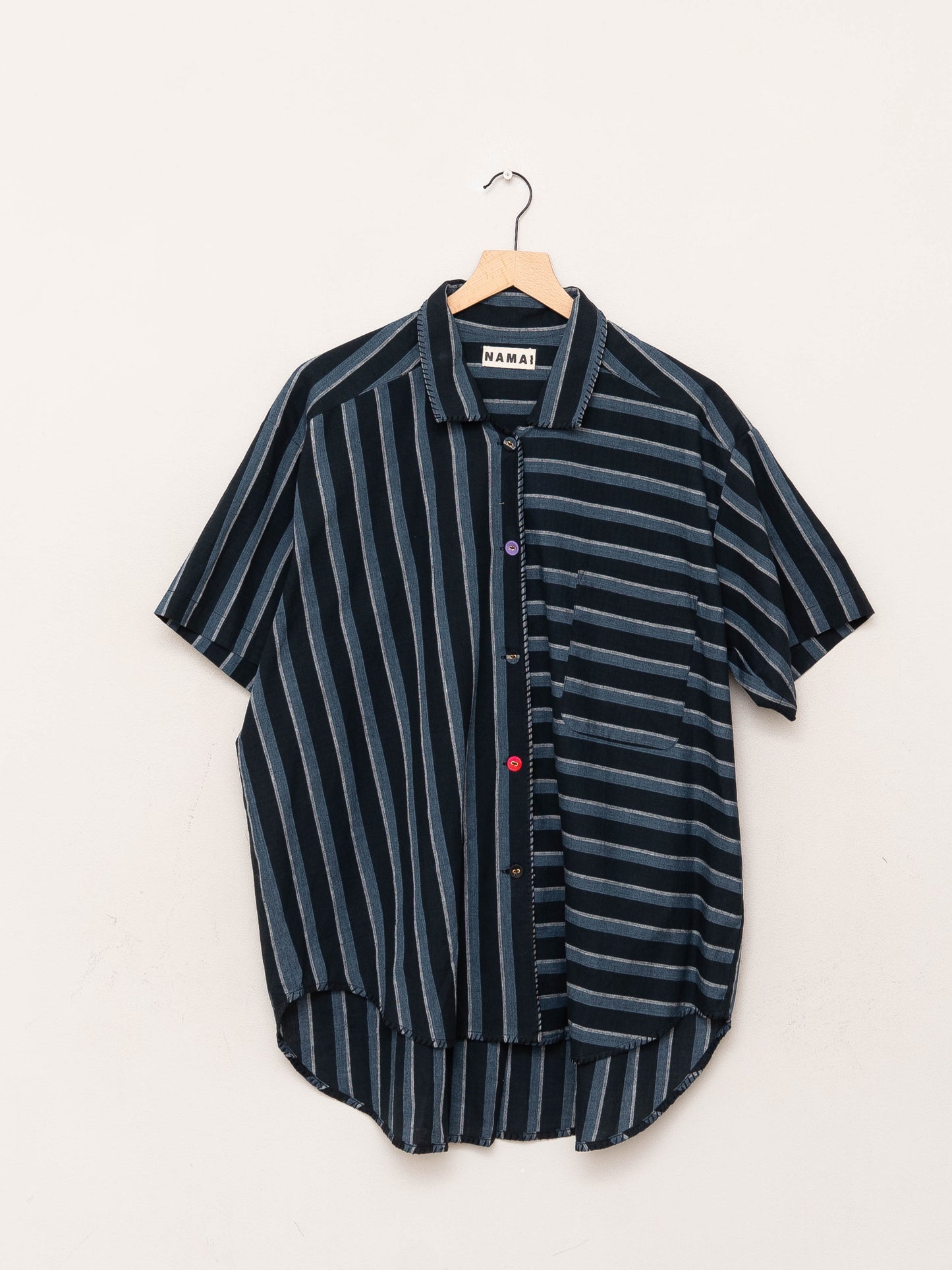 The Manu Shirt ~ Tarmac Stripe