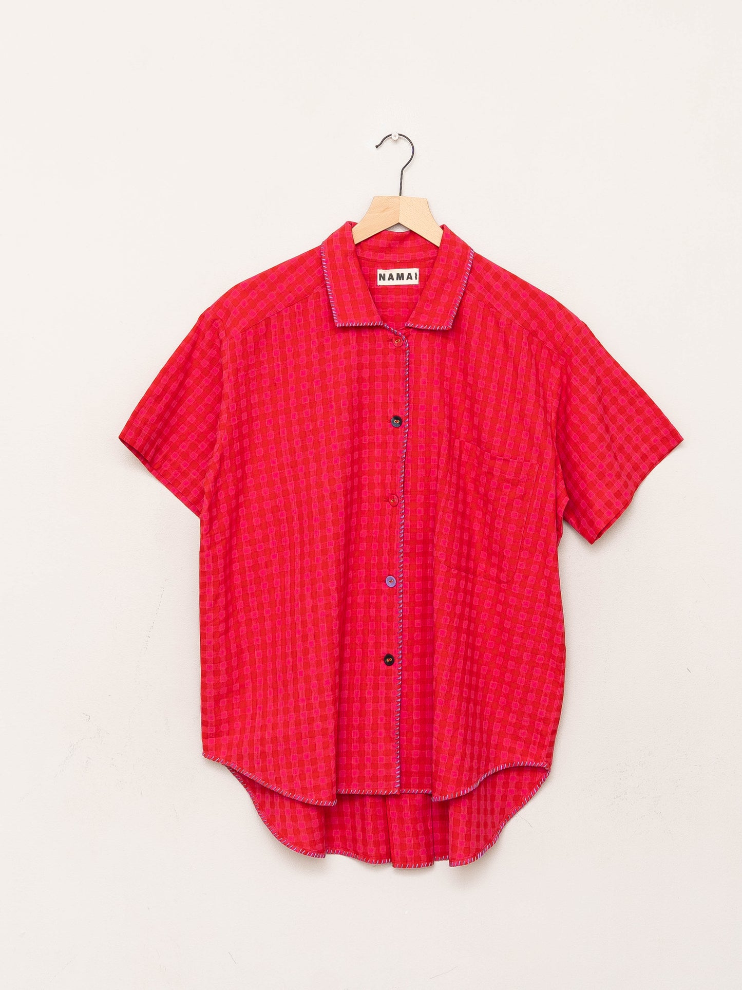 The Manu Shirt ~ Petunia Check
