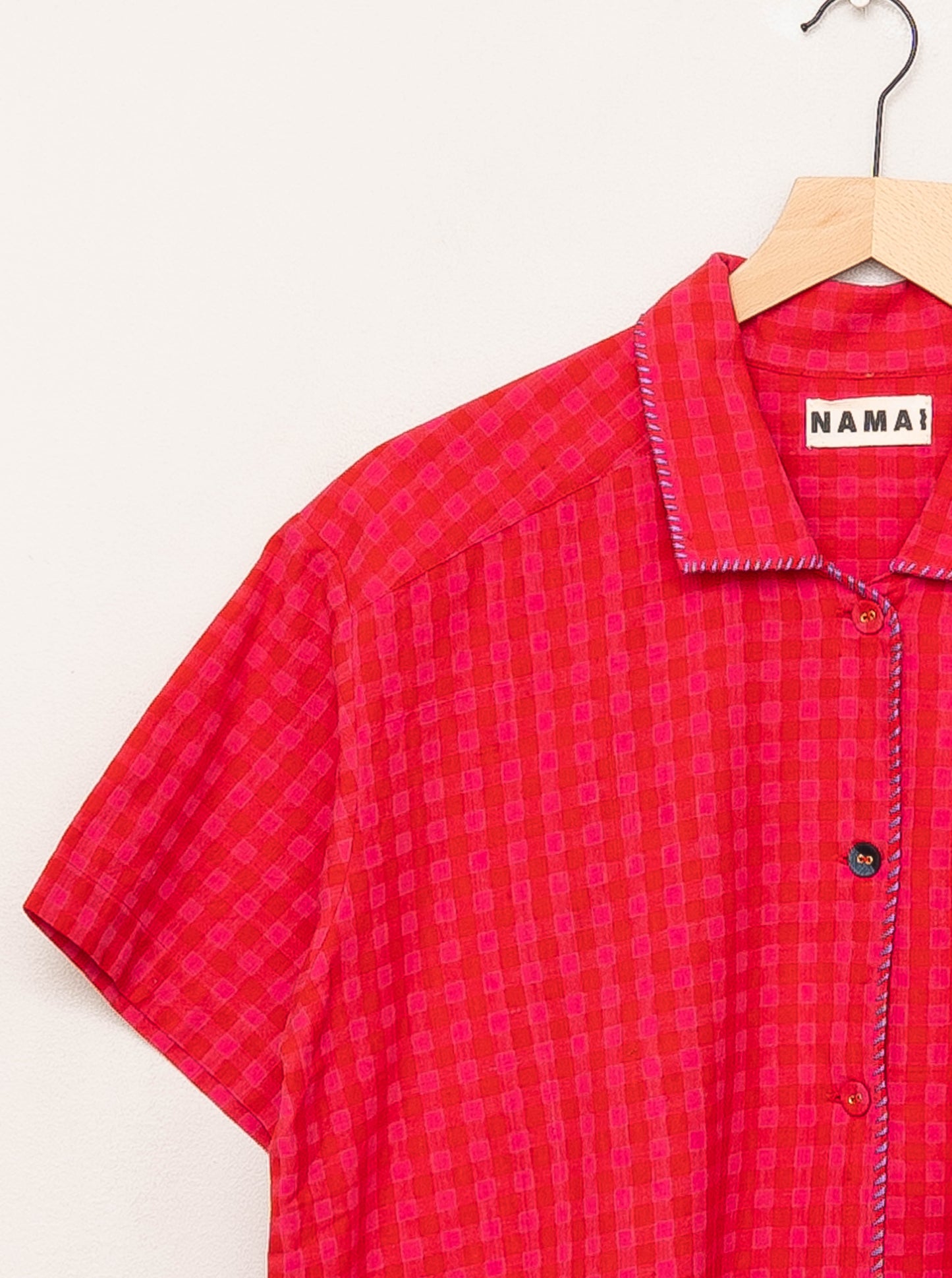 The Manu Shirt ~ Petunia Check