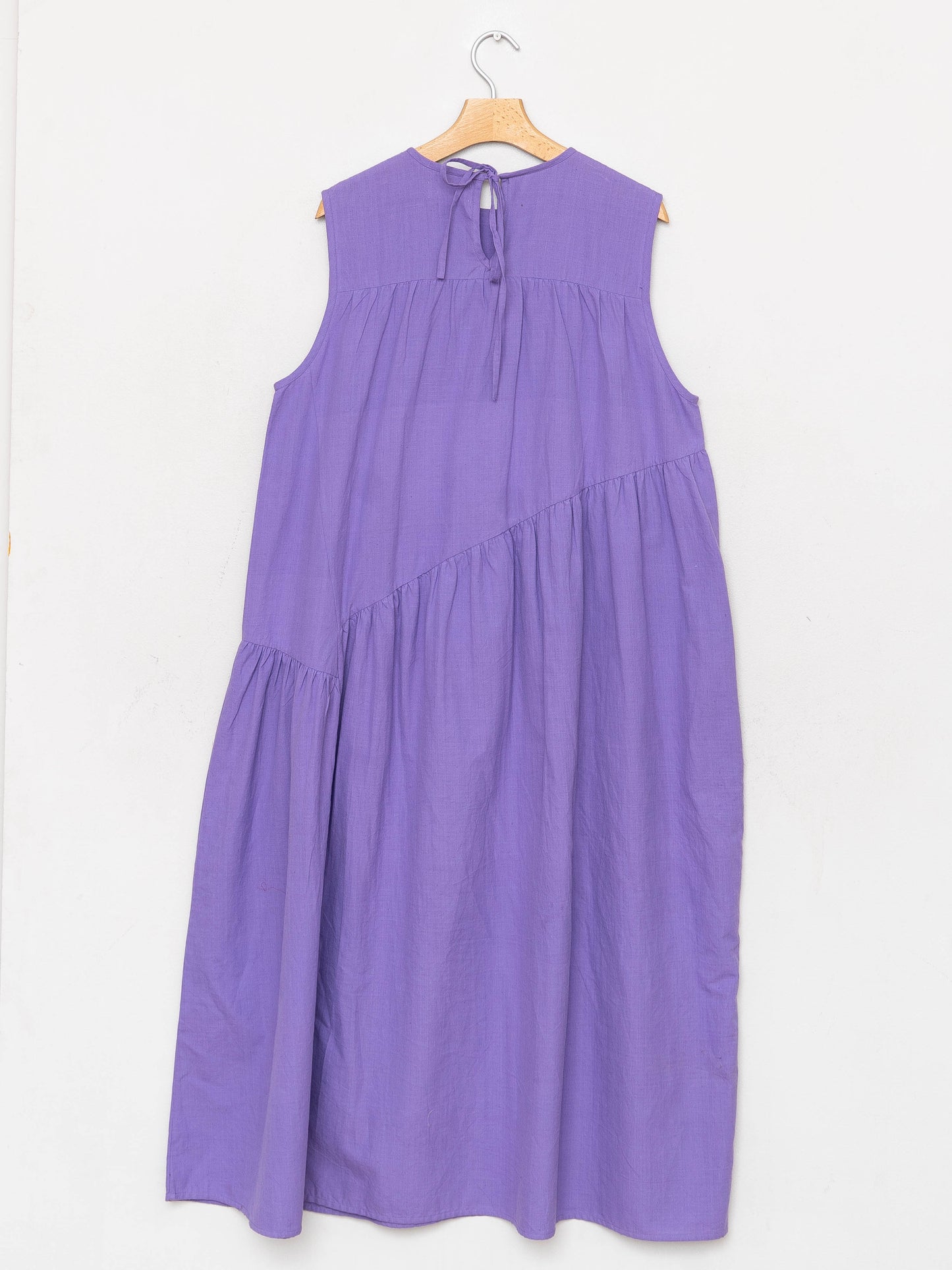 The Anan Gathered Dress ~ Lilac