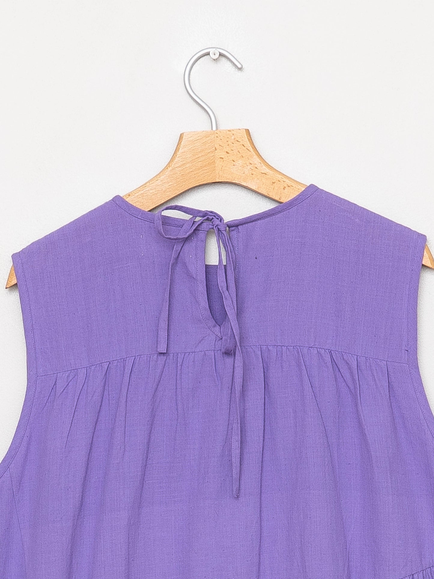 The Anan Gathered Dress ~ Lilac