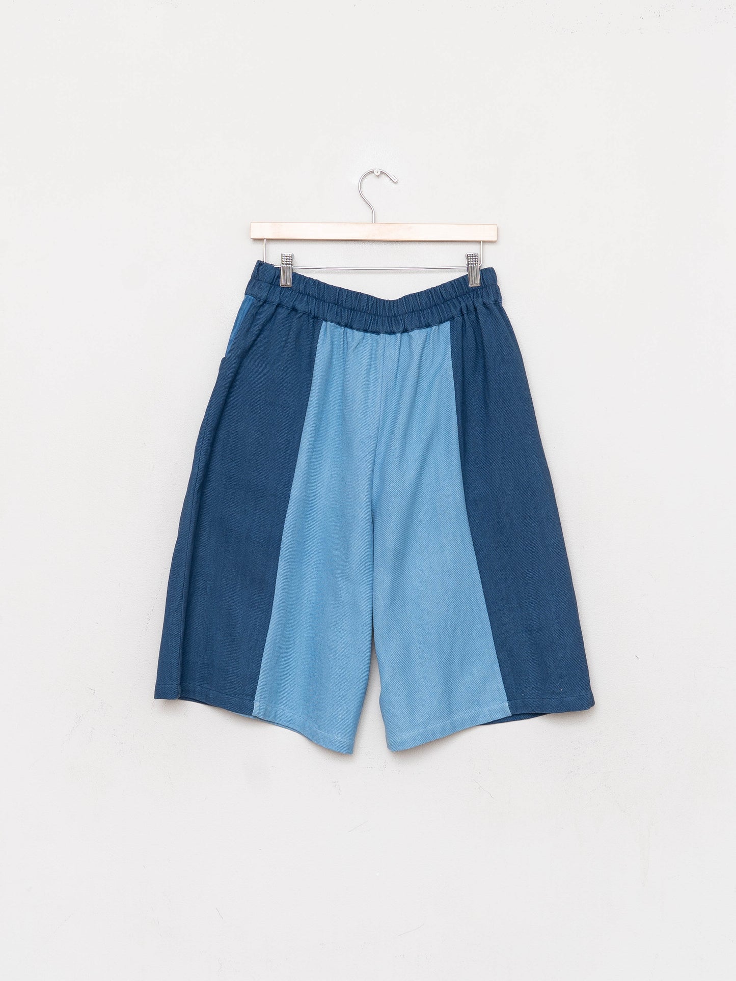 The Nayan Short ~ Indigo Multi