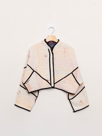 The Kaira Cropped Saami Quilt Jacket